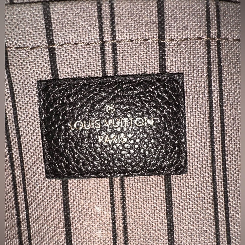 Black Louis Vuitton Montaigne MM Monogram Empriente - Picture 10 of 17